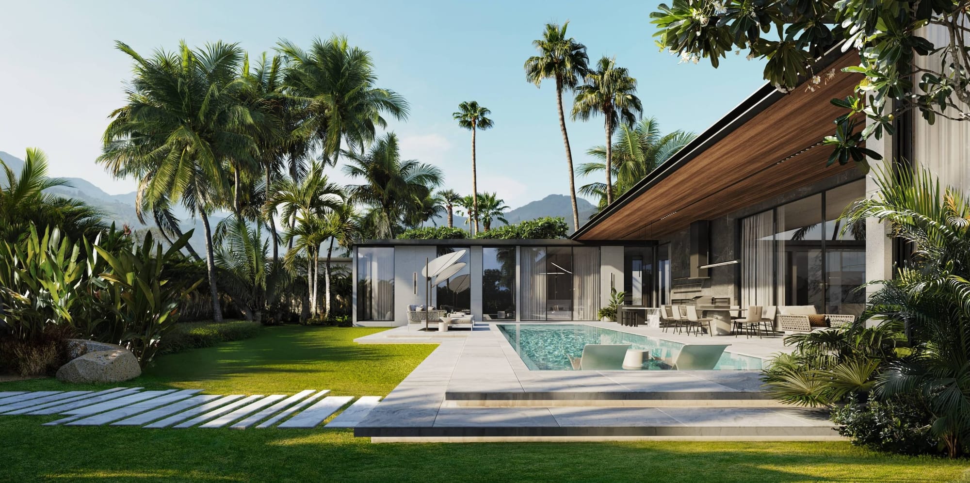 Pool terrace