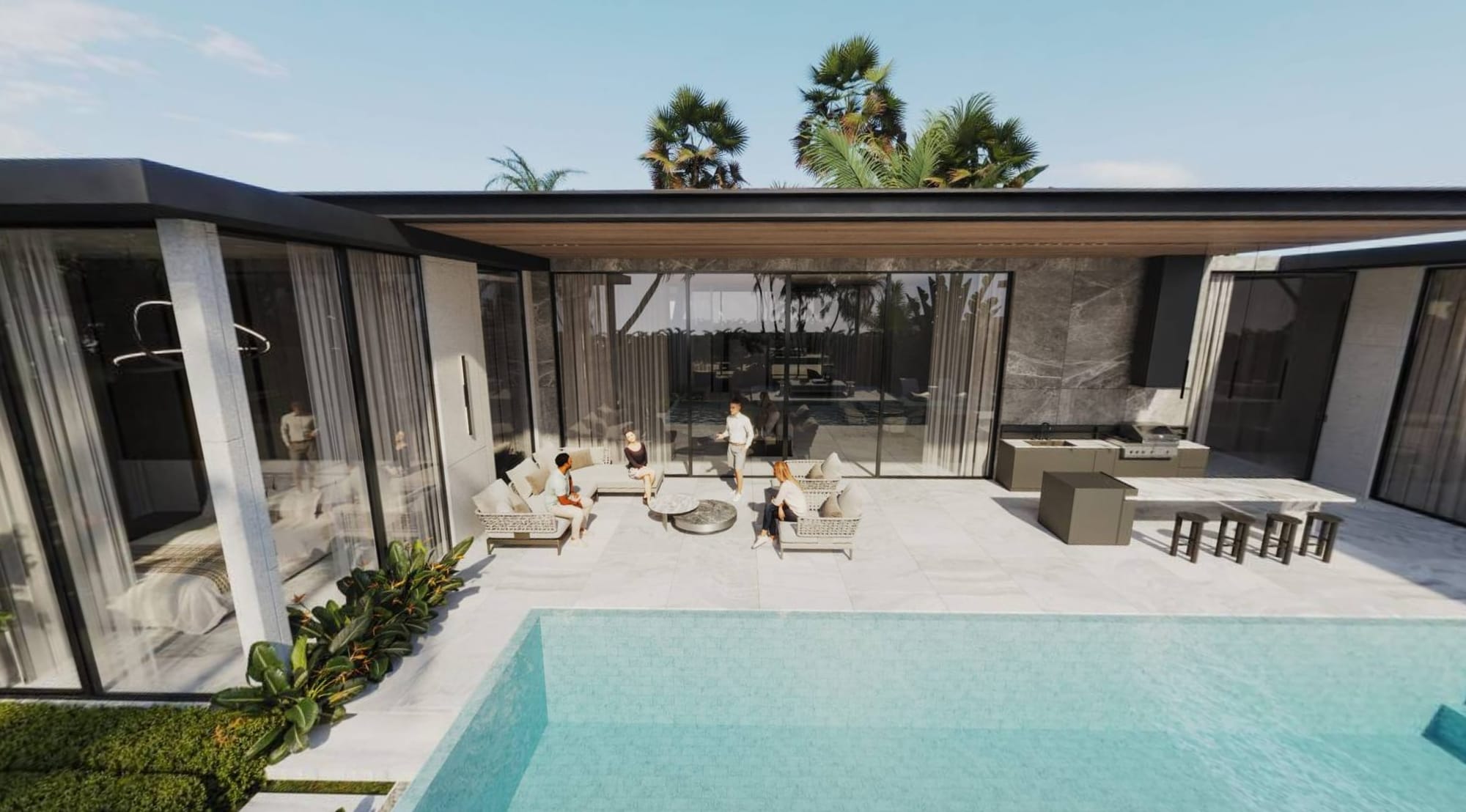 Terrace & Pool