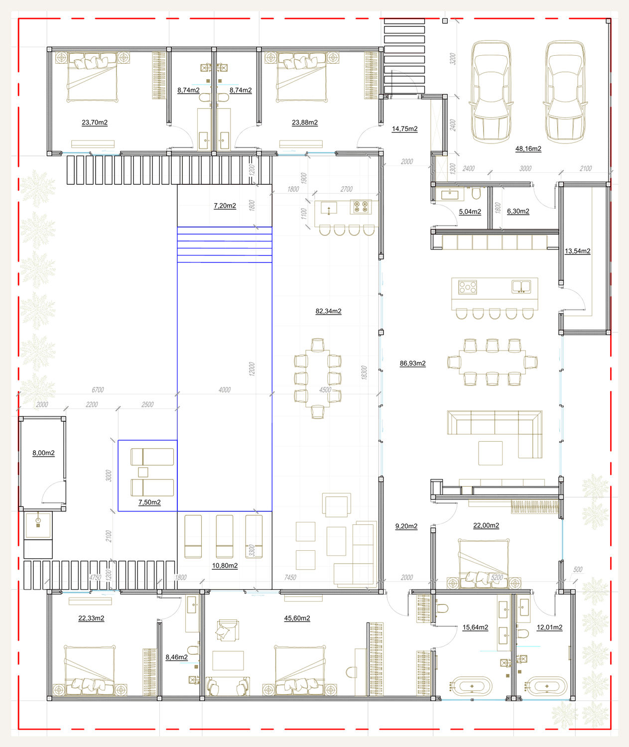 Villa 16 — floor plan