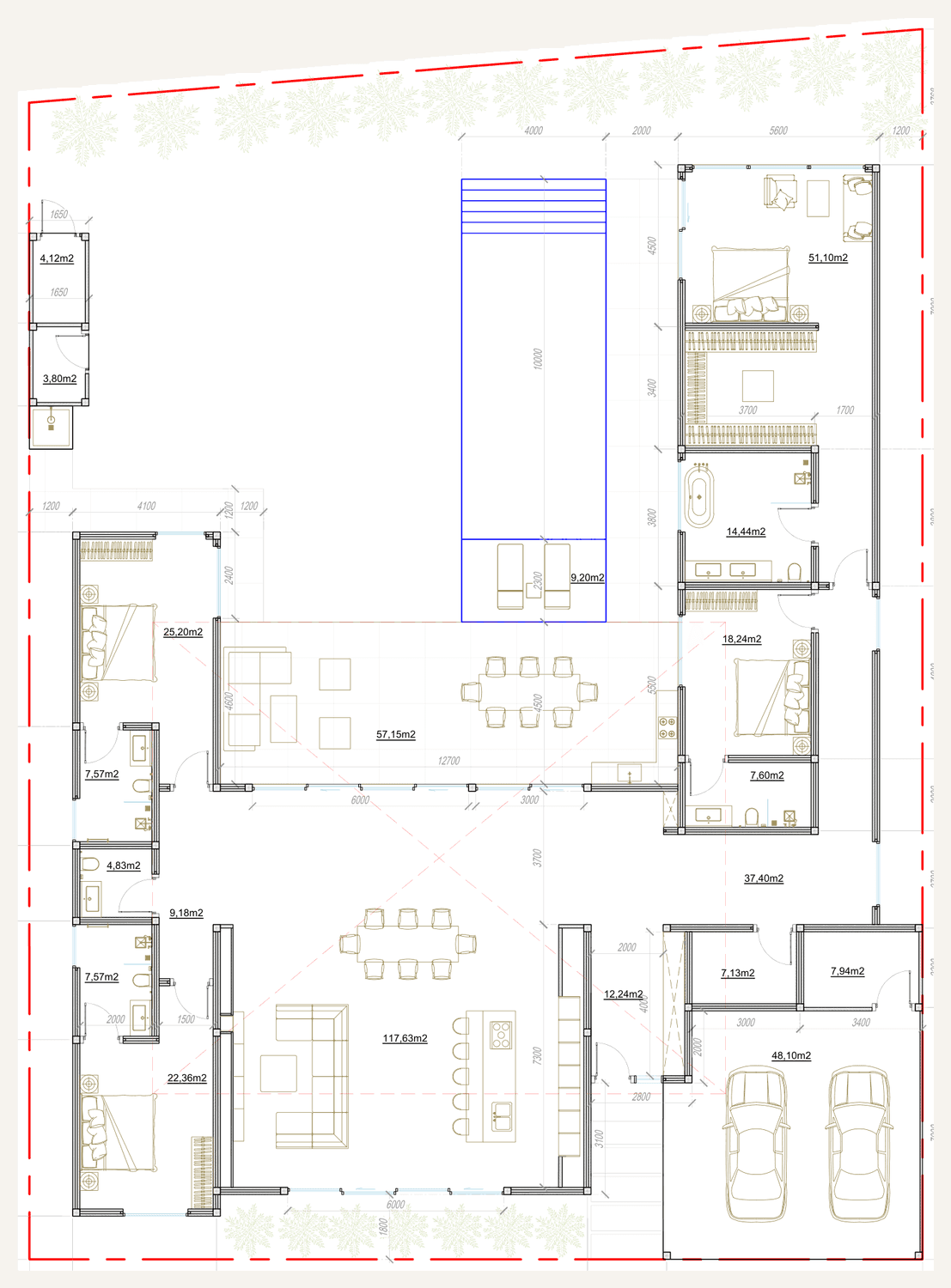 Villa 7 — floor plan